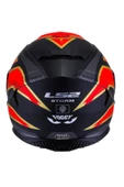 LS2 Storm 2 Foggy Full Face Motosiklet Kaskı Şeffaf Siyah Vizörlü - 5