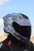 Nexx Y.100R URBANGRAM MAT NARDO GRİ KASK thumbnail 1