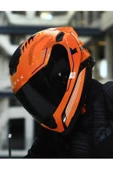 Nexx Y.100R BARON TURUNCU KASK - 5