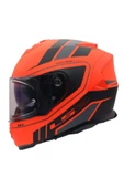 LS2 Storm 2 Fıst Mat Turuncu-siyah Kapalı Kask Full Face - 3