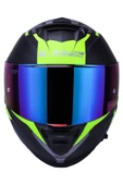 LS2 Storm 2 Nerve Mat Siyah-neon Sarı Kask - 4