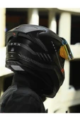 Nexx Y.100R BARON MAT SİYAH KASK - 7