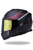 LS2 Storm Velvet Mat Siyah-gökkuşağı Kask - 1