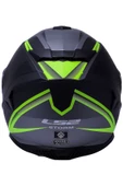 LS2 Storm 2 Nerve Mat Siyah-neon Sarı Kask - 5