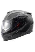 Nexx Y.100 B-SIDE MAT SİYAH-GRİ KASK XL - 1