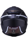 LS2 Storm Velvet Mat Siyah-gökkuşağı Kask - 5