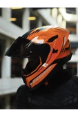 Nexx Y.100R BARON TURUNCU KASK - 4