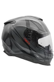 Nexx Y.100 B-sıde Mat Siyah-gri Kask - 3