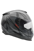 Nexx Y.100 B-SIDE MAT SİYAH-GRİ KASK XL - 3