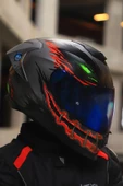 Nexx Y.100R NIGHT RIDER MAT SİYAH KASK - 5
