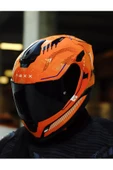 Nexx Y.100R BARON TURUNCU KASK - 1
