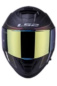 LS2 Storm Velvet Mat Siyah-gökkuşağı Kask - 4