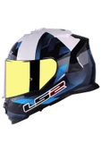LS2 Storm 2 Mcphee Mavi-beyaz Kask - 1