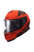 LS2 Storm 2 Fıst Mat Turuncu-siyah Kapalı Kask Full Face - 1