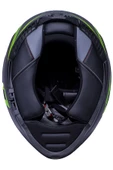 LS2 Storm 2 Nerve Mat Siyah-neon Sarı Kask - 6