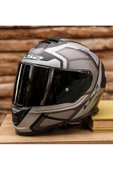 LS2 Storm 2 Faster Mat Tıtanıum Kask - 2