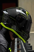 Givi 50.9 ENIGMA SİYAH-TITANIUM-NEON SARI KASK thumbnail 3