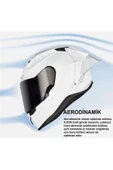 Nexx X.r3r Precision Karbon Full Face Motosiklet Kaskı - 5