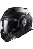 LS2 Advant X Karbon Çene Açılır Kask Siyah thumbnail 1