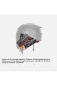 Nexx X.wst 3 Fluence Mat Gri-kırmızı Kask - 5