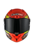 LS2 Thunder Karbon Gp Aero Fıre Kırmızı-siyah Kask - 2