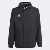 Adidas IK4010 ENT22 AW JKT Erkek Futbol Antrenman Yağmurluk - 4