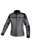 LS2 RIVA KADIN MONT SİYAH-GRİ-PEMBE MOTORCU MONTU - 1