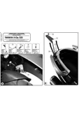Givi Gıvı Sr361 Yamaha X-cıty 125-250 (07-16) Arka Çanta Taşıyıcı - 2