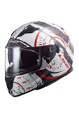 LS2 Stream Evo Tacho Beyaz-siyah Kask Xl Beden - 1