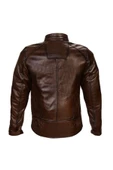 Vexo Moto Deri Mont Antik Kahve - 2