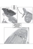 Givi Sr6101 Kymco G-dınk 125-300 (12-17) Arka Çanta Taşıyıcı - 1