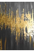 Harikabirev HARİKABİREV|GRİ-GOLD KOMBİNİ SOYUT ŞEKİLER 4 |ÇERÇEVELİ CAM TABLO 2Lİ DİKEY thumbnail 2