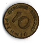 Almanya 10 Pfennig 1968-G (mp1842) - 2