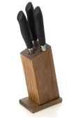 DN30014 Parça Ahşap Standlı Takoz Bıçak Seti - 1