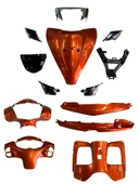 TVS JUPİTER125 ÖN KAPORTA SETİ TURUNCU (13 PARÇA) thumbnail 1