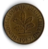 Almanya 10 Pfennig 1967-F (mp1845) thumbnail 1