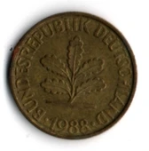 Almanya 10 Pfennig 1988-F (mp1847) - 1
