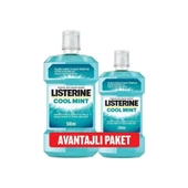Listerine Cool Mint Nane Aromalı 500 ml + 250 ml - Avantajlı Paket - 1