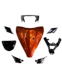 TVS JUPİTER125 ÖN KAPORTA SETİ TURUNCU (13 PARÇA) thumbnail 3