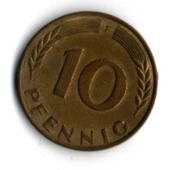 Almanya 10 Pfennig 1967-F (mp1845) thumbnail 2