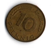 EABİ-Almanya 10 Pfennig 1985-F (mp1857) thumbnail 2