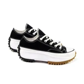 Converse Run Star Hike Platform Kısa Unisex Siyah Sneaker Spor Ayakkabı 168816C - 2