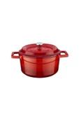 Lava Derin 24 cm Tencere Kırmızı - LV-Y-TC-24-K2R - 1