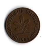 Almanya 2 Pfennig 1965-F (mp1862) - 1