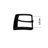 Kemer Tokası 3,5 cm Krom Nikel Hafif Ürün (Leathercraft, Deri Hobi) - 2