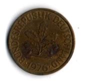 Almanya 10 Pfennig 1976-J (mp1867) - 1