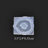 Reçine Epoksi Kalıp Kolye -Kod:116 - 2