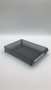 LEGGNO PTC6000ORG32 DÜZENYELİCİ RAF ŞEFFAF GRİ 28X20,5X5 - 2