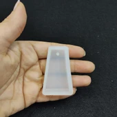 Reçine Epoksi Kalıp Kolye Anahtarlık  Dikdörtgen - 417 - A20 - 1