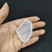Reçine Epoksi Kalıp Kolye Anahtarlık  Oval Süsleme - A10 - 1